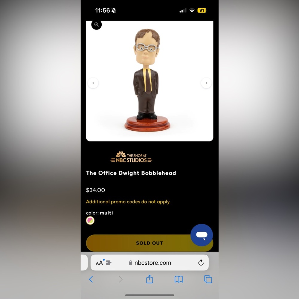 The Office Dwight Schrute bobblehead